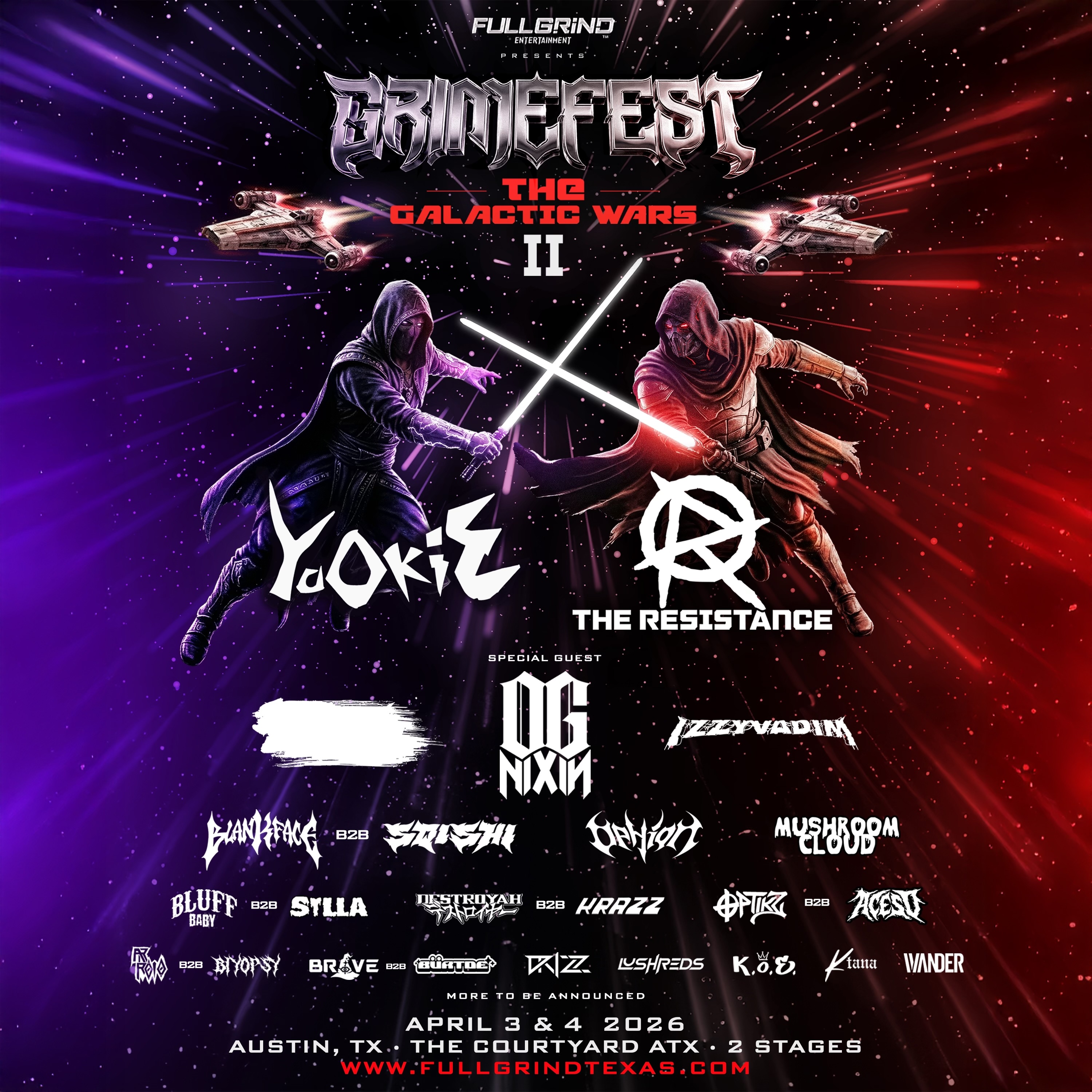 Grimefest: The Galactic Wars II